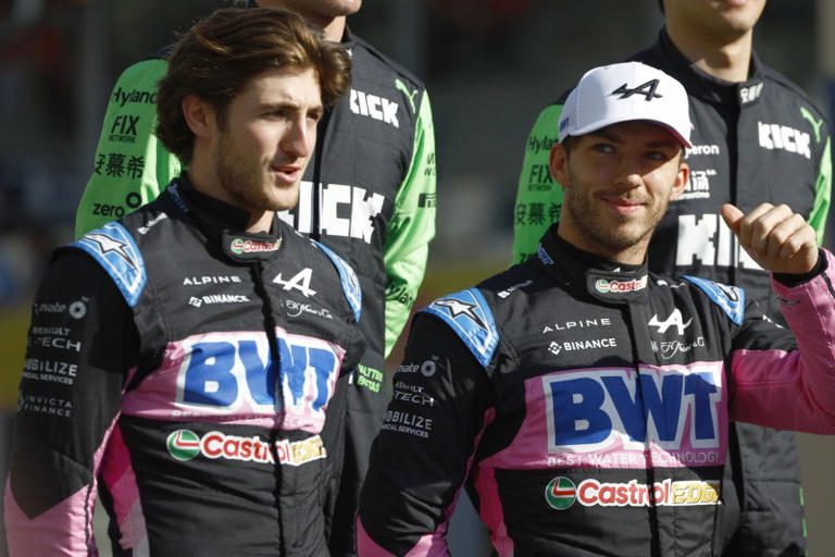 Jack Doohan y Pierre Gasly.