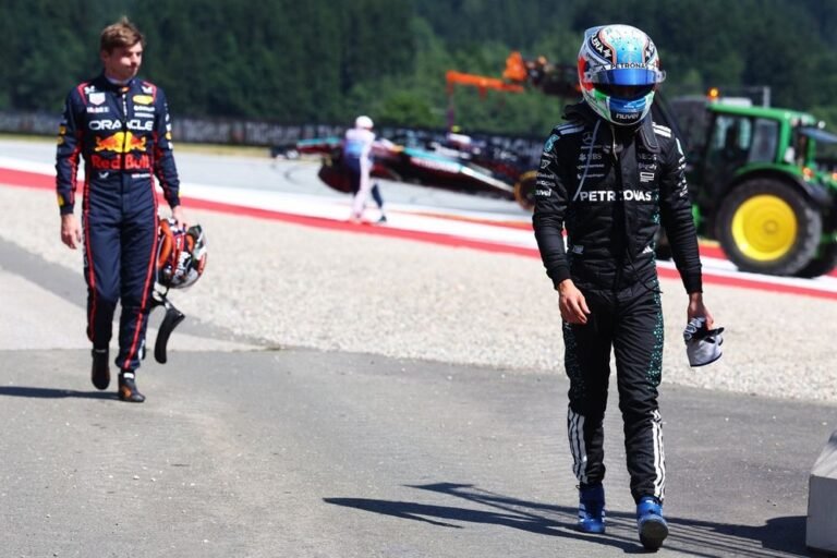 Kimi Antonelli eliminó a Verstappen de la carrera