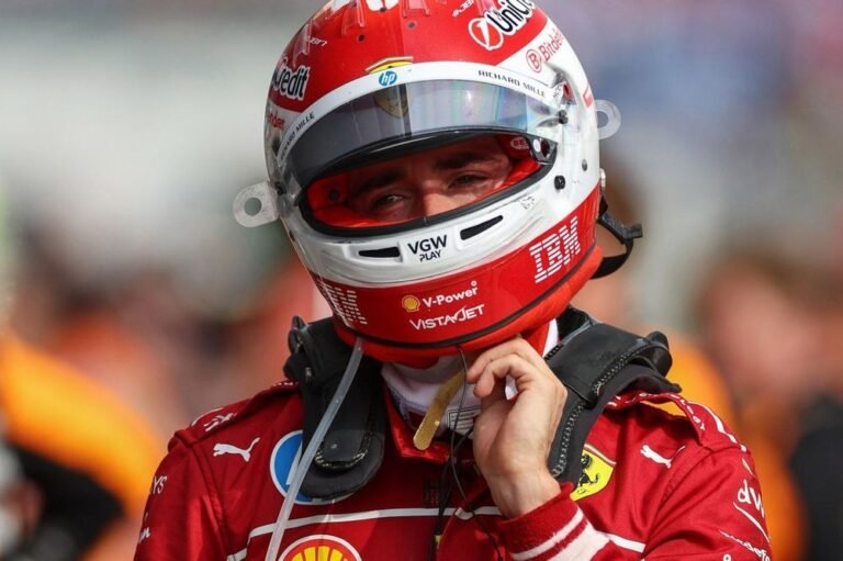 Leclerc sumó otra decpeción a su año en Ferrari.