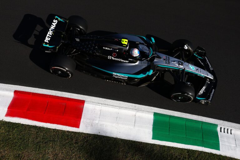 Kimi Antonelli no tuvo su mejor fin de semana en Monza.