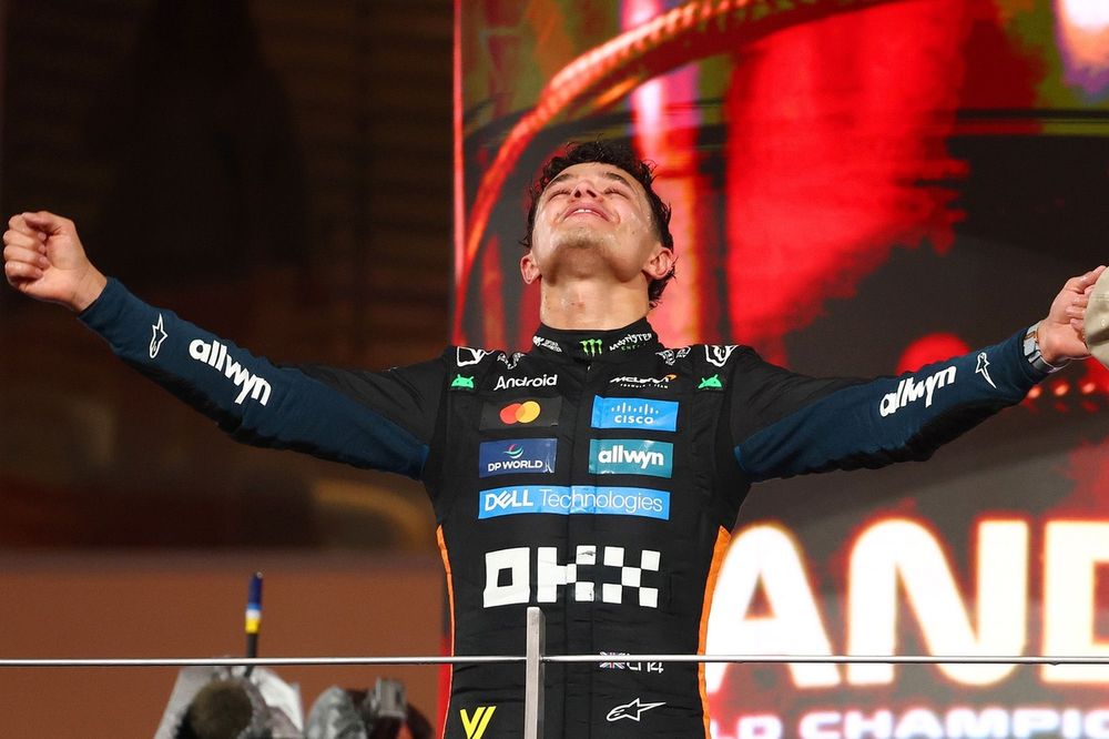Lando Norris campeón del mundo.