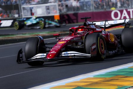 Charles-1 Charles Leclerc lidero la prueba con Ferrari