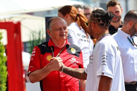 Ferrari confía en Lewis Hamilton.