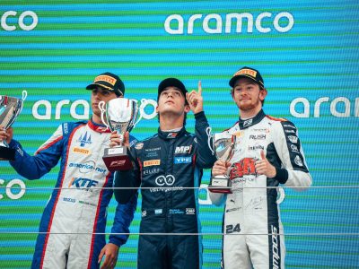 Franco-Colapinto-Silverstone- Colapinto fue el argentino último en ganar en Gran Bretaña.