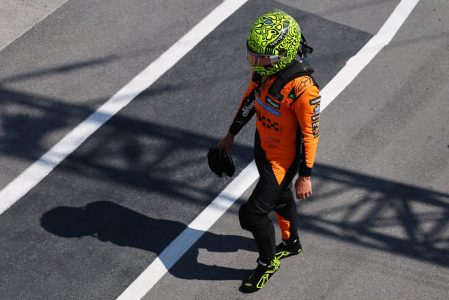 Lando Norris lo pierde todo al estrellarse en Canadá con Mclaren