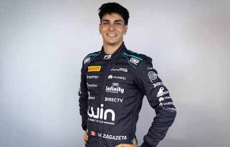 Matías Zagazeta competirá con DAMS en 2025.