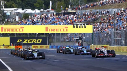 Parrilla de la Fórmula 1 para 2025.