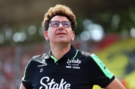 Sauber-Audi-Binotto Binotto en Sauber.