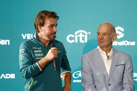 alonso-newey Newey compartirá equipo con Fernando Alonso por primera vez en su carrera.